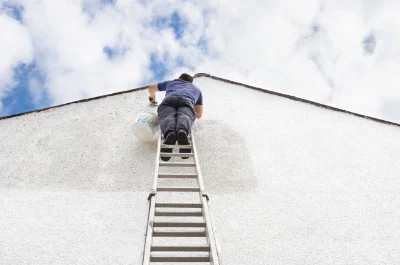 Peinture extérieure à Collandres — façades et ravalement